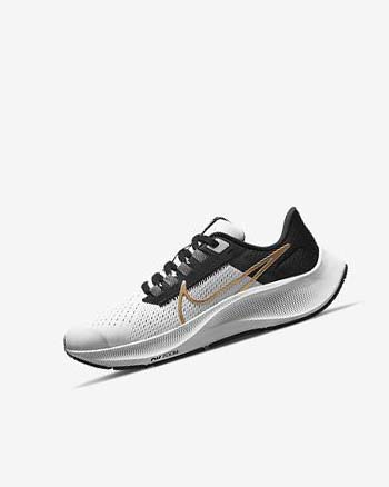 Nike Air Zoom Pegasus 38 Grises Claro Grises Metal Dorados | MX 5325